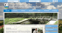 Desktop Screenshot of bobritzsch-hilbersdorf.de